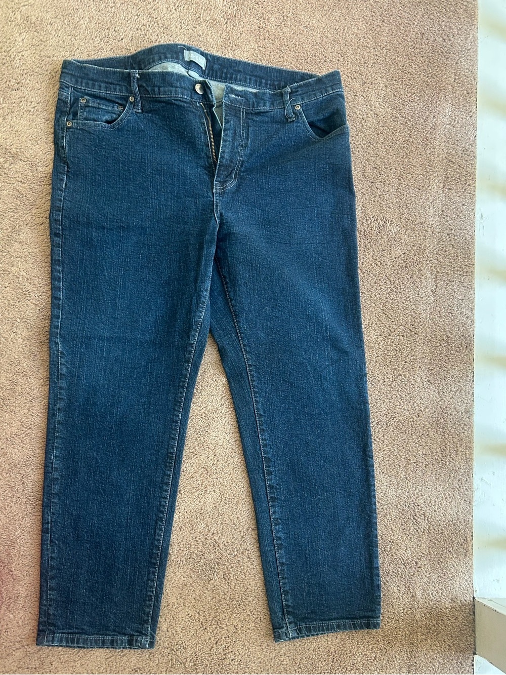 Men's Dark Blue Denim Jeans